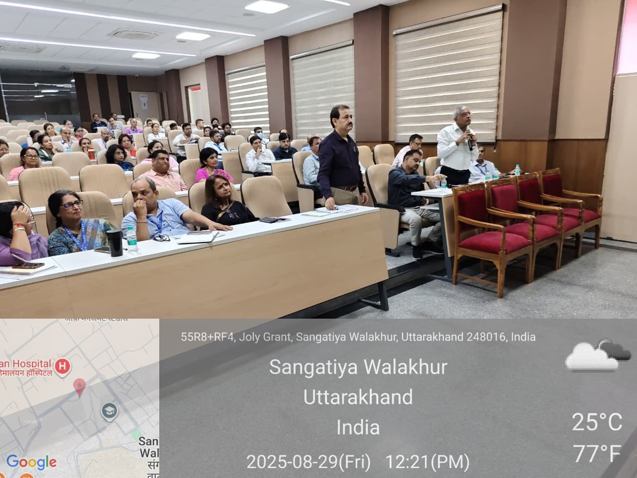 Q & Answer Session by SRHU Team