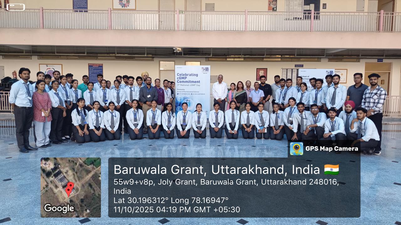 11. Celebrated 3rd National cGMP Day on 10th October 2025 11. Celebrated 3rd National cGMP Day on 10th October 2025